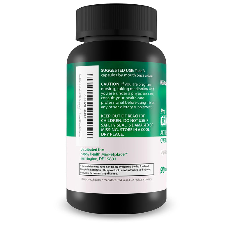 Pro Divinity Labs CZD Capsules - Overall Health Support Supplement - an Alternative Natural Approach to Health with Vitamin C, Zinc, Vitamin D, & Herbs - Support Immune Health & Reduced Swelling