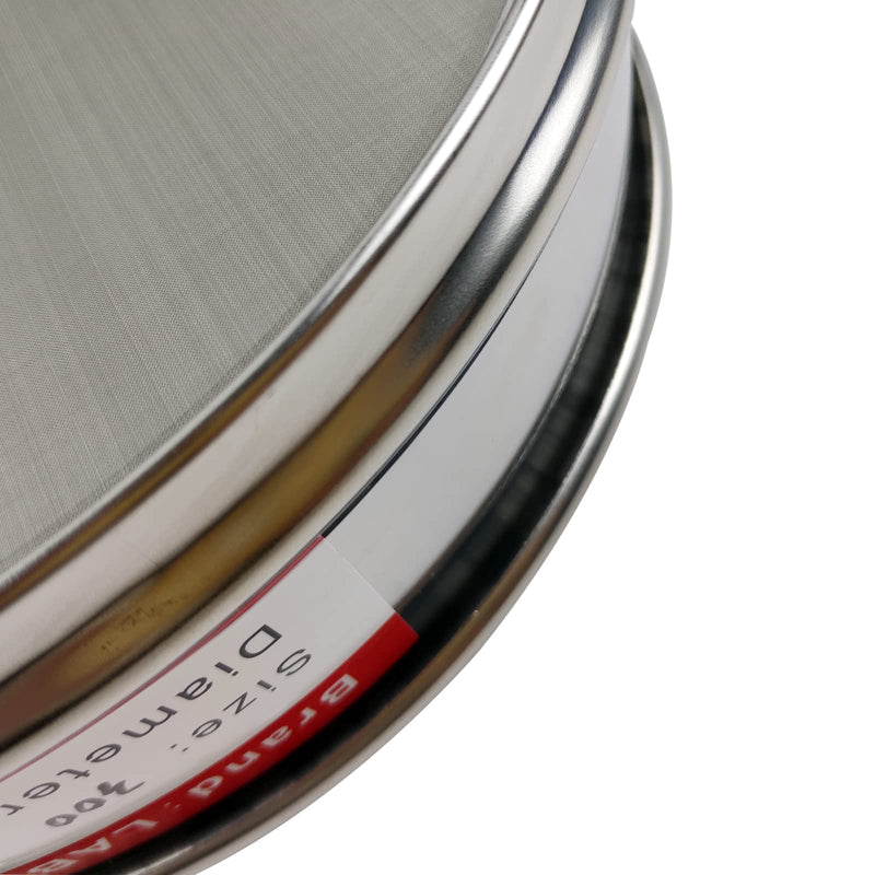LABALPHA 300 Mesh Lab Sieves, #300 Mesh Test Sieve, 8'' Diameter, 304 Stainless Steel Wire Cloth (0.054mm) 300 mesh (0.054mm) - BeesActive Australia