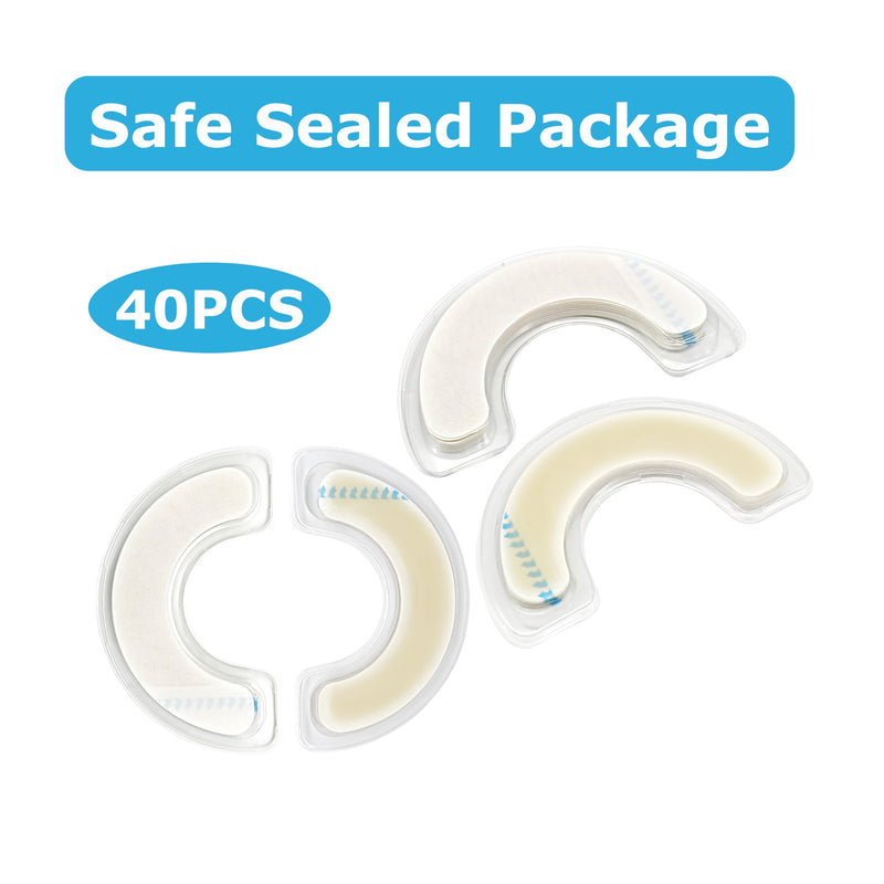 40PCS Ostomy Barrier Strips, Medical Hydrocolloid Ostomy Supplies, Elastic Barrier Strips, Waterproof Leak-Free Skin Adhesive Tapes for Stoma Care - BeesActive Australia