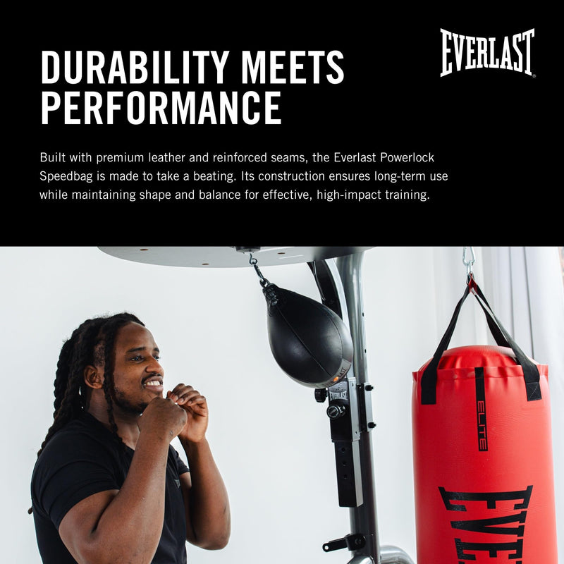 Everlast Speedbag - Heavy-Duty Swivel Speed Bag for Boxing, Training & Cardio Bag Only Bag - Elite