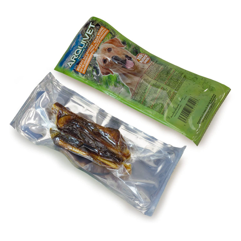 ARQUIVET Serrano Ham Bones, Pack of 3, 100% Natural, for Dogs, Chew Bones, Treats, Rewards - Natural Teether for Dogs 3 Pieces (Pack of 1) - BeesActive Australia