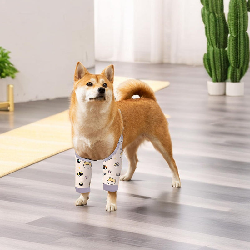 EUIOOVM Dog Leg Protector, Dog Elbow Brace for Medium and Large Dogs, Prevents Licking Wounds, Helps with Arthritis(L) L - BeesActive Australia