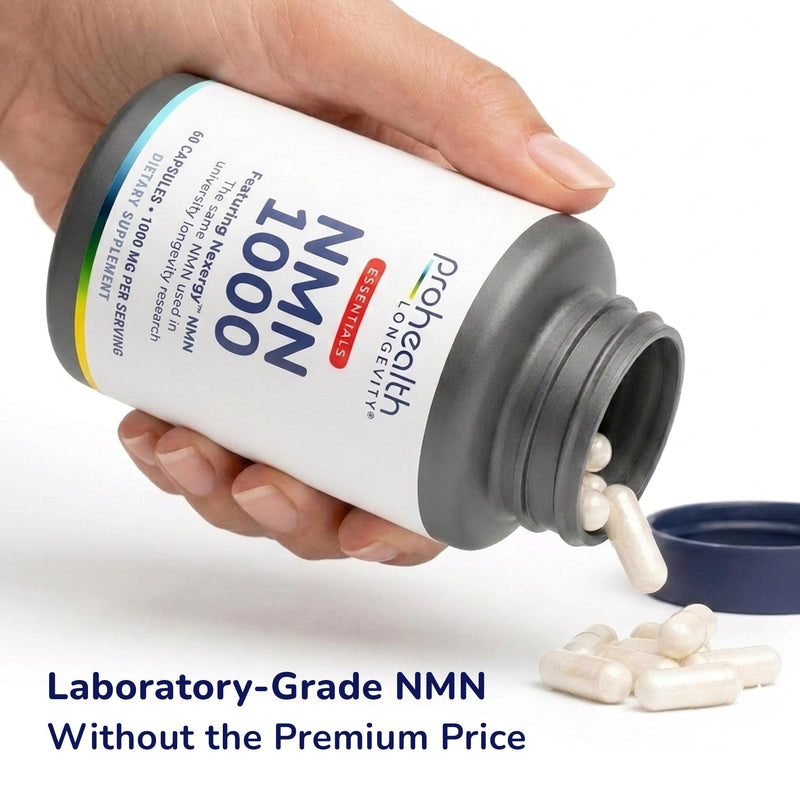 ProHealth Essentials NMN 1000, NAD+ Precursor (1000mg, 60 Capsules)