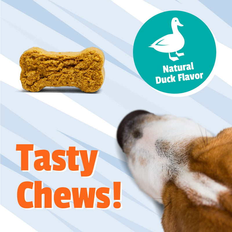 Pet Naturals Allergy Plus Calming Supplement for Dogs, Soft Chew, Duck Flavor, 60 Ct. - PawsPlanet Australia