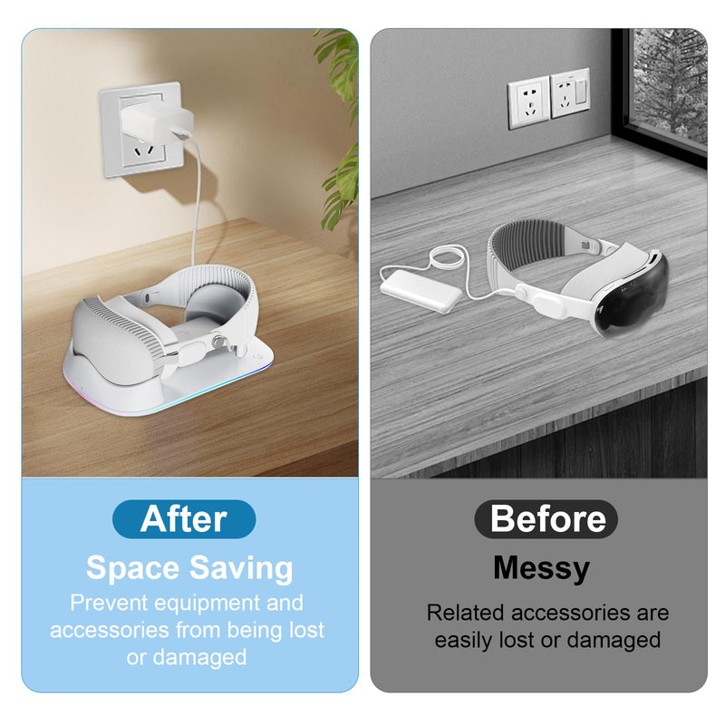 Magnetic Charging for Apple Vision Pro - Charging Dock Designed for Apple Vision Pro – Immersive Experience with Advanced AR Technology - BeesActive Australia
