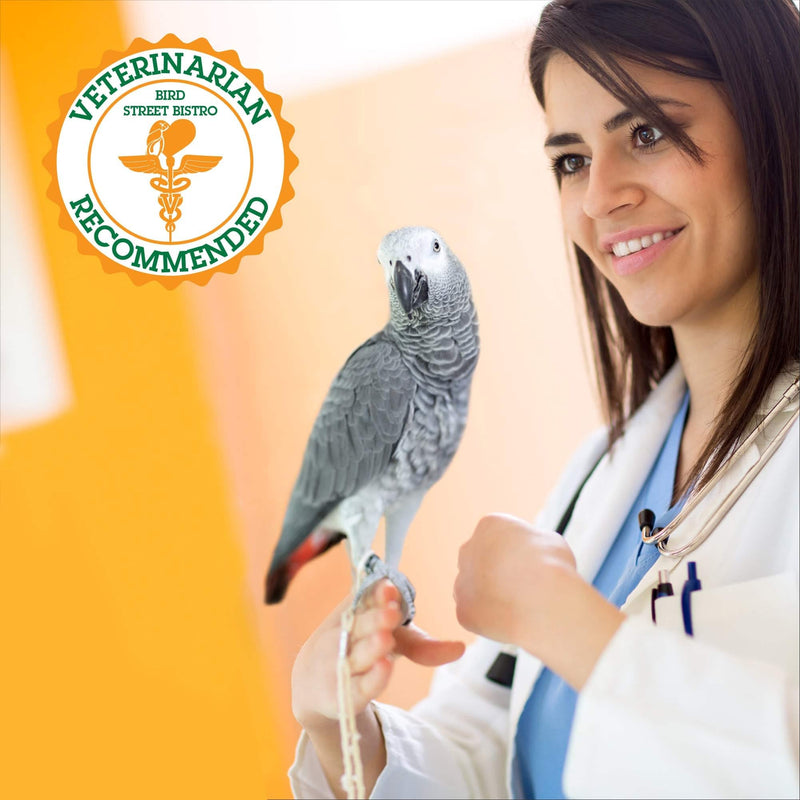 Bird Street Bistro Parrot Tea 3oz - Parakeet & Cockatiel Food Vitamin Substitute - Bird Health Supplies - Bird Food Topper Rising Phoenix 3 Ounce (Pack of 1)