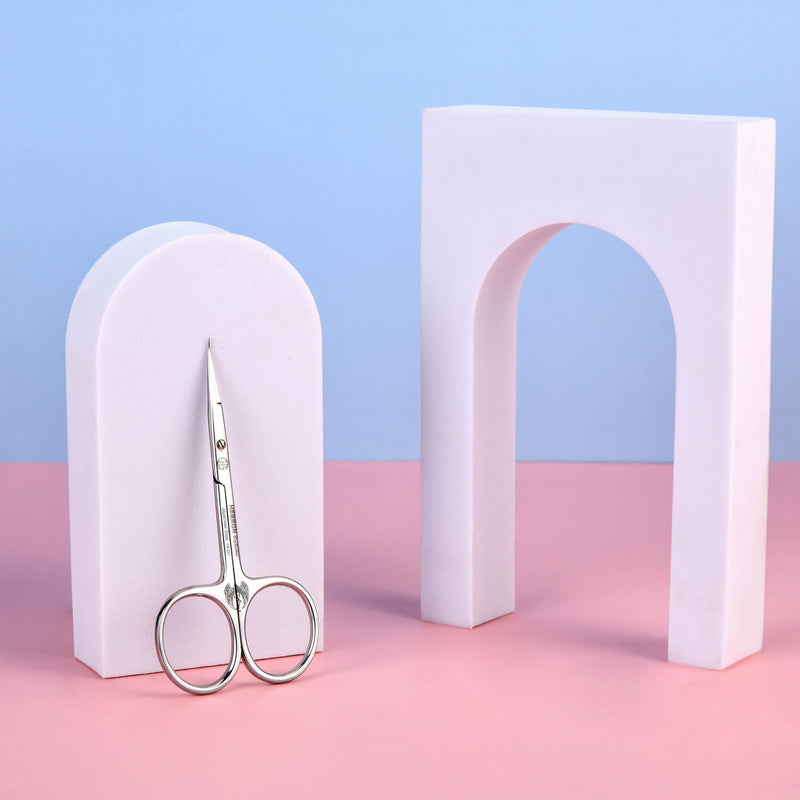 Cuticle Scissors Professional – Extra Fine Precision Nail Scissors for Manicure & Pedicure – Stainless Steel Cuticle Trimming Tool for Nails & Hangnails – HS-22/1