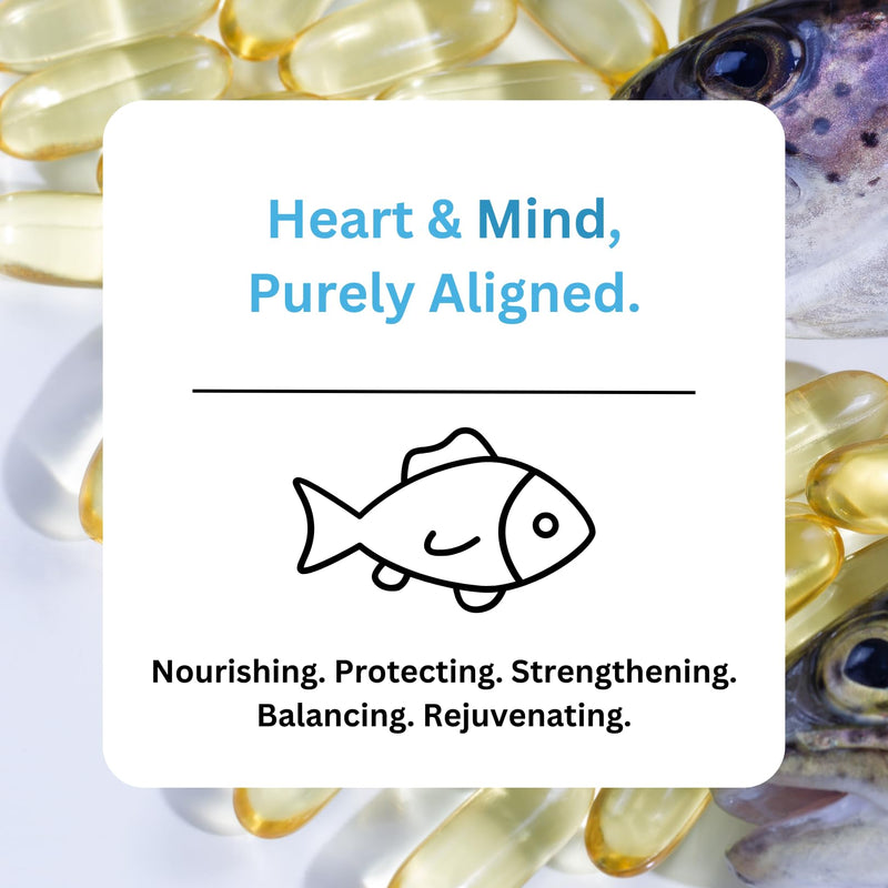 Paradise Herbs Omega-Sure Omega-3 Fish Oil, 120 Vegetarian Softgels | Omega-3 concentrate with DHA and EPA, non-GMO and gluten free formula for heart health support in easy-to-swallow form 120 Count (Pack of 1)