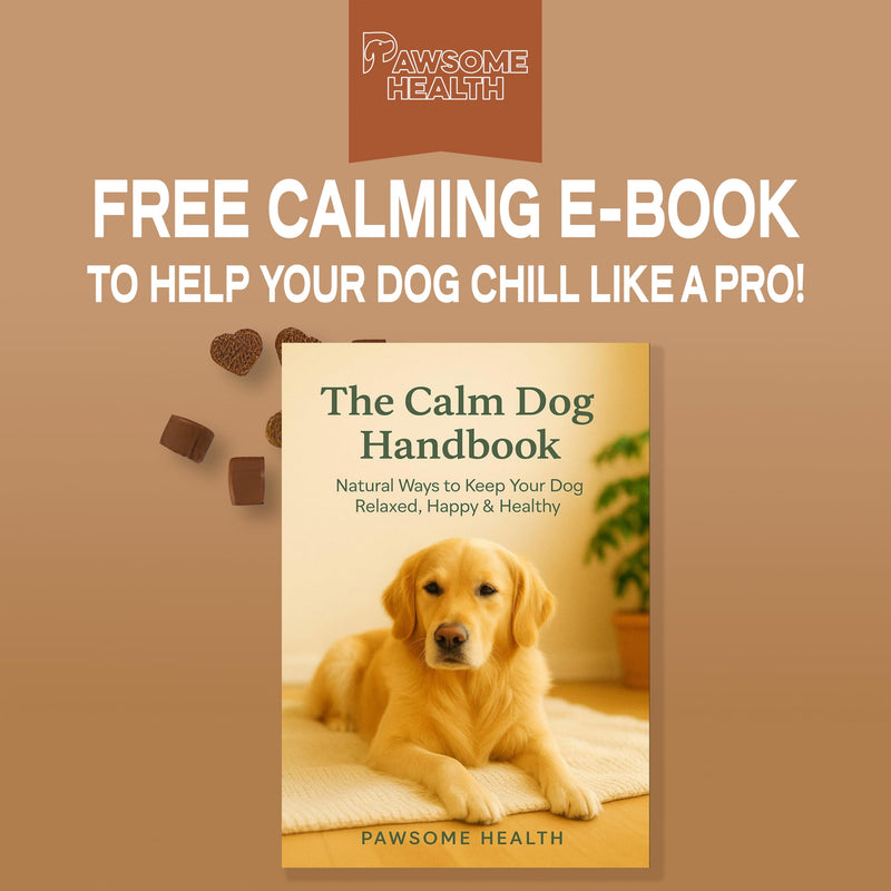 160 Dog Calming Treats | Includes Free Calming eBook | Natural Soothing Chews with L-Tryptophan, Chamomile & Valerian Root | Ideal for Anxiety, Travel, Vet Visits