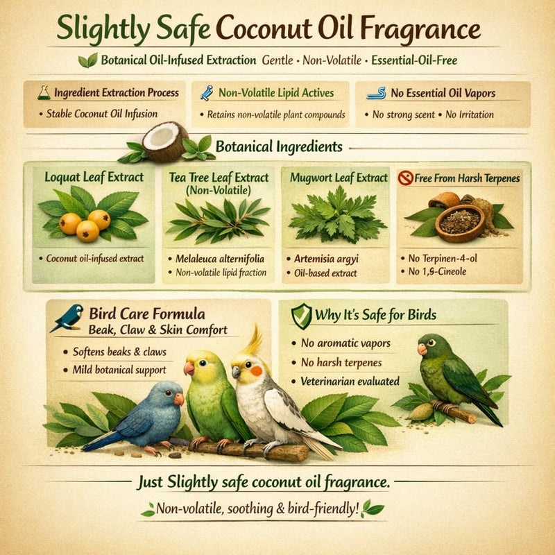 XANADU Bird Beak Oil & Feet Ointment, BirdGuard Balm for Parrot Beak Care & Cracked Claws, Moisturizing Relief for Dry Beaks & Skin, Budgies & Cockatiels