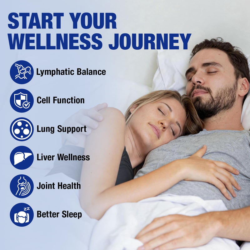 Lymphatic Drainage Drops 1800mg - 18 Herbal Extracts with Echinacea, Astragalus 10:1, Turmeric 10:1 & 7 Vitamins - Immune & Circulatory Support - Vegan, Non-GMO, 2 FL OZ (50ml)