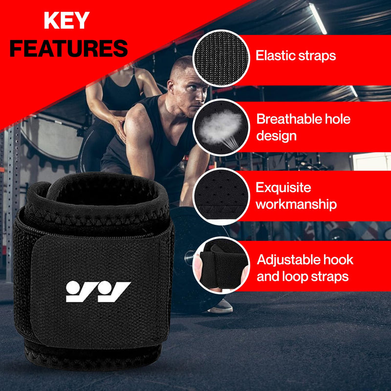 Premium Silicone Grip Pads, Thick Soft Non-Slip Non Sweat, Best Weight Lifting Glove Alternative, 4x4in 10x10cm BLACK Suite