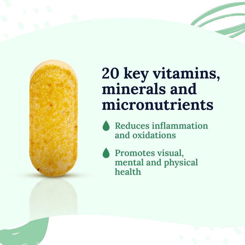 CorneaCare Eye Vitamins & Minerals, Multivitamin for Vision | 60 Count