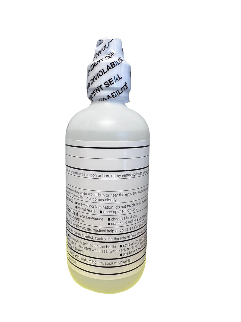 Dog Eye Wash – Sterile Pet Eye Cleaner for Dogs & Cats – Soothes Irritation, Removes Debris & Tear Stains – Gentle Ophthalmic Solution – 4 fl oz