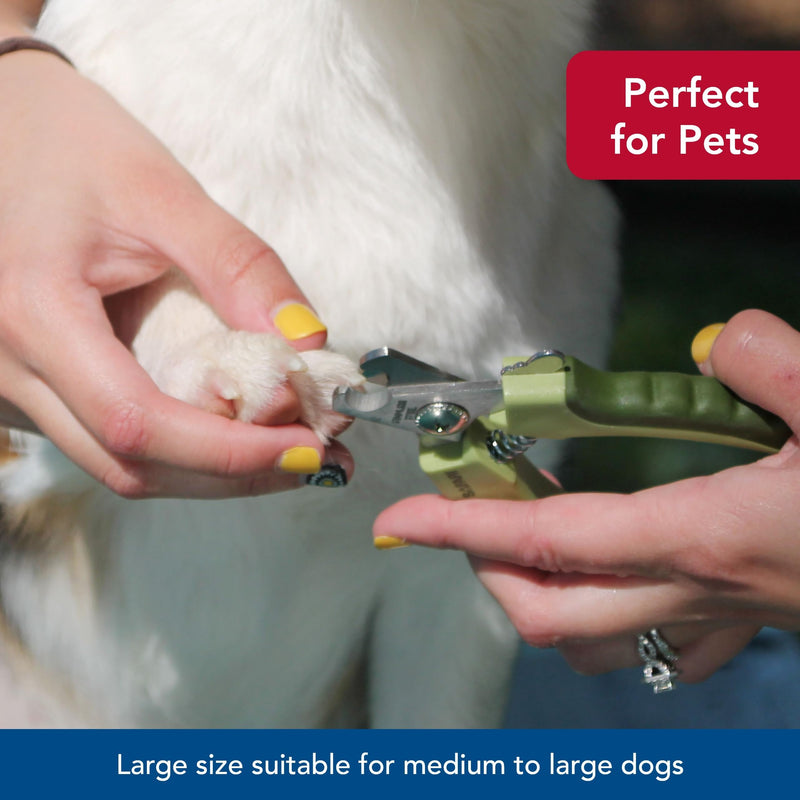 Coastal Pet Safari Professional Dog Nail Trimmer - Dog Nail Clippers for Grooming - Dog Claw Care for Small & Large Dogs - Nail Trimmer - Pet Supplies for Dog Grooming - Standard, 5" x 1.5" - BeesActive Australia