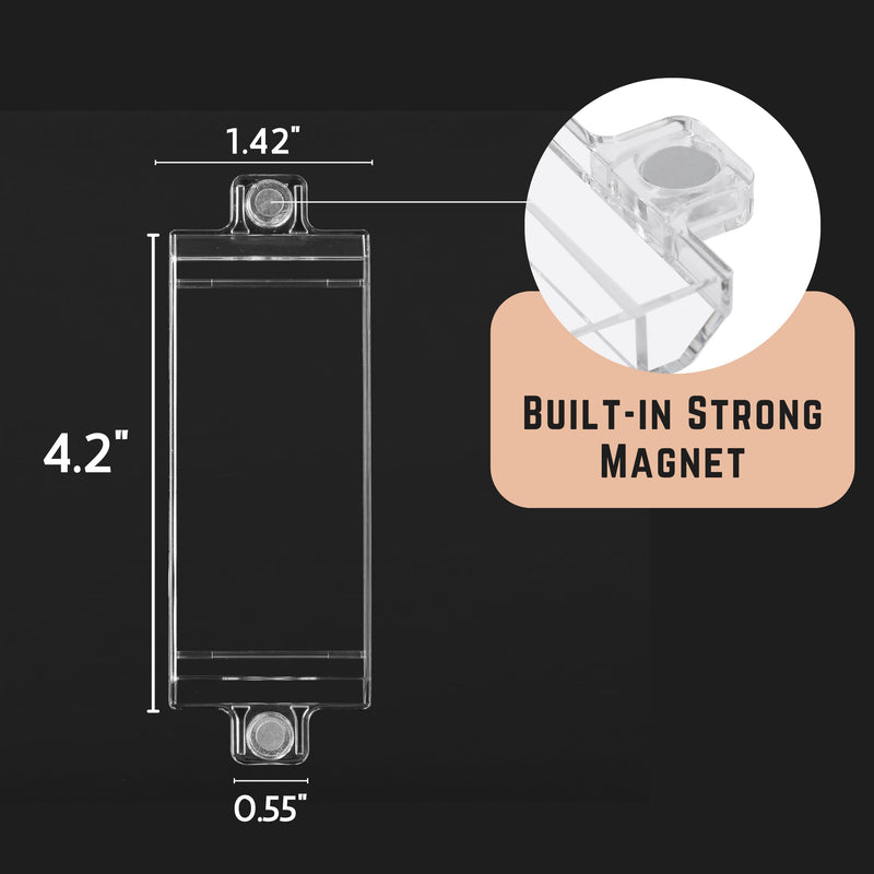 Bates Magnetic Light Switch Guard, 2 Pack, Clear, Child Proof Cover, Lock, Wall Switch Guard - BeesActive Australia
