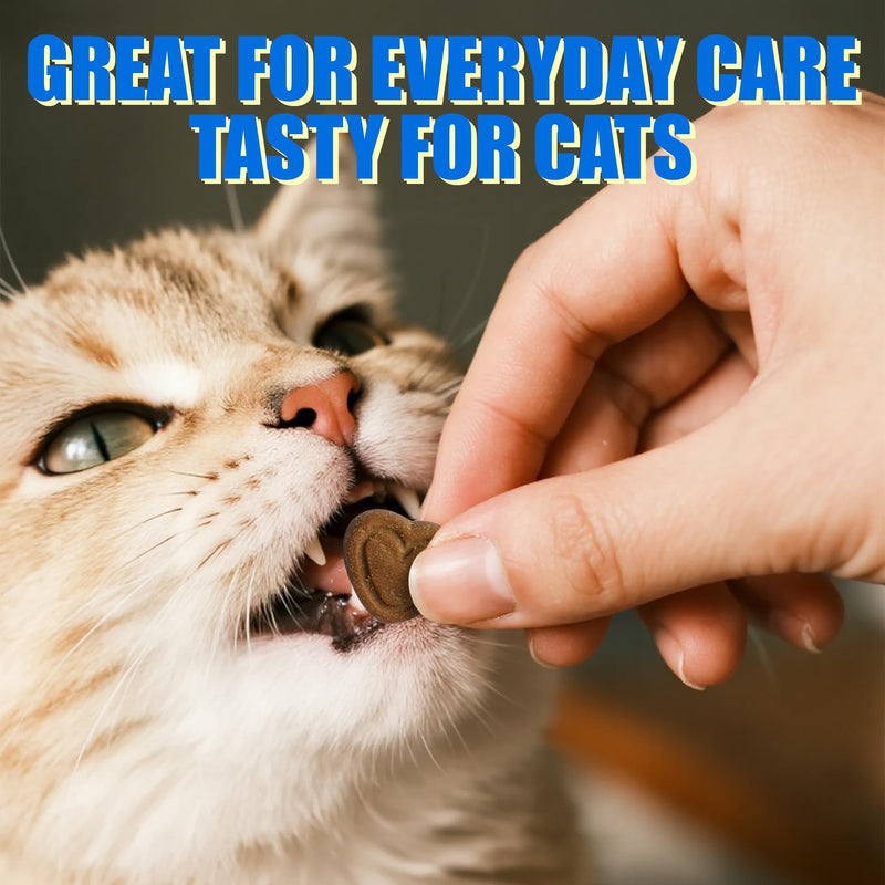 Just Try 300 Bites Cat Probiotic Bites Probiotics for Cats Chicken Flavor Healthy Cat Treats Digestive Support 6.35 oz