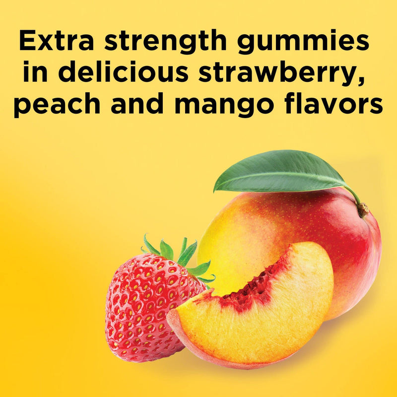 Nature Made Extra Strength Vitamin D3 5000 IU (125 mcg) per serving, Dietary Supplement for Bone, Teeth, Muscle and Immune Health Support, 150 Gummies, 75 Day Supply Strawberry, Peach, Mango 150 Count (Pack of 1) - BeesActive Australia
