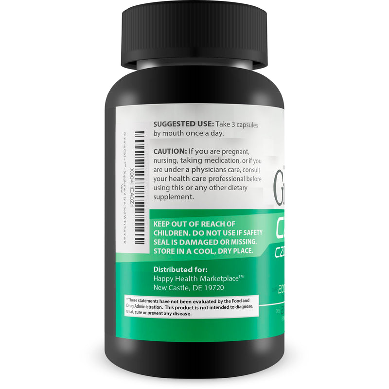 Gimmie CZD + T - Our Best CDZ Supplement Vitamin C D and Zinc Plus Magnesium Turmeric and More - High Potency Immune Support with Vitamin C & D - Our Best Immune Pills Nature Vitamin D Zinc C Best