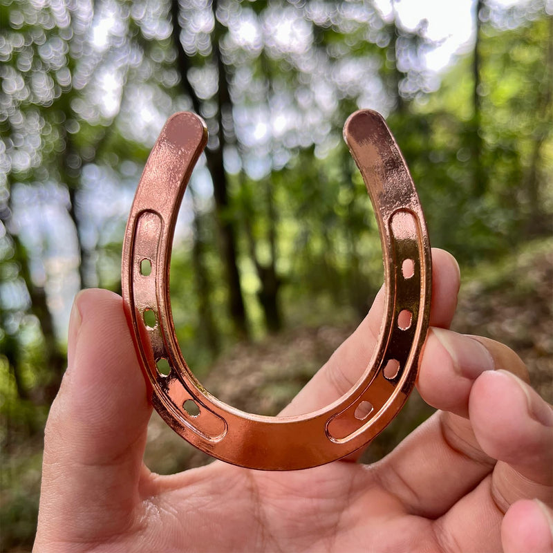 4 pcs Good Luck Horseshoes for Crafts, Mini Horseshoes Decor Wall Hanging for Rustic Wedding Birthday Party 4 - BeesActive Australia