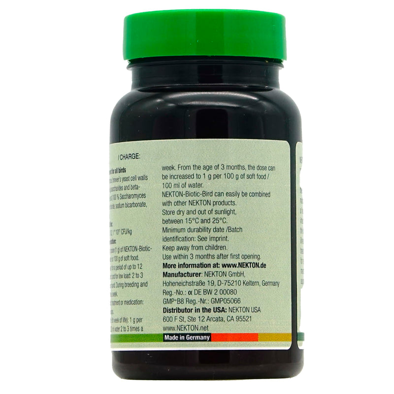 Nekton-Biotic-Bird Probiotic for Birds 50g, (1.76oz) 1.76 Ounce (Pack of 1) - BeesActive Australia