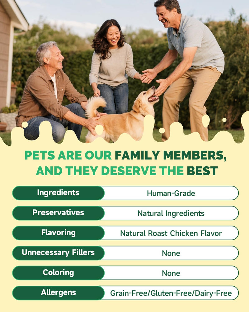 Probiotics for Dogs - Digestive Support Paste for Dogs - Digestive Care, Diarrhea, Loose Stools, Upset Stomach - Dog Gut Health Paste - Dog Probiotic with Prebiotics, Enzyme, Vitamins - Chicken Flavor