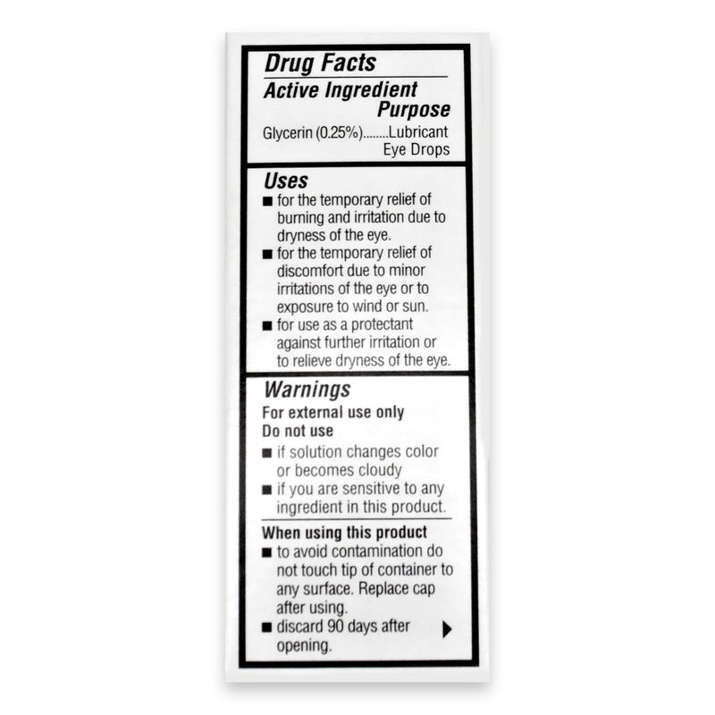 Oasis TEARS OT6400 PF Preservative-Free Lubricant Eye Drops Dry Eye Relief | Artificial Tears | 0.34 FL OZ (10 mL) - BeesActive Australia