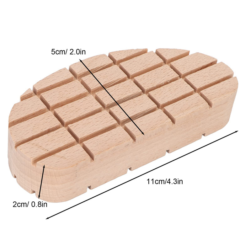 10Pcs Wooden Horse Hoof Pad,Waterproof Breathable Cow Hoof Triming Pads,Strong Fit Horses Horses Hoof Pads,for Cows Horses - BeesActive Australia