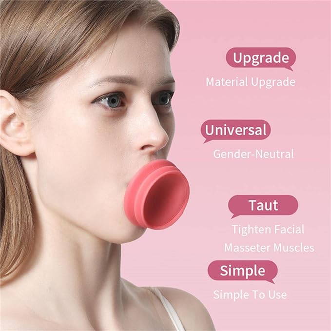 Facial Muscle Training, Facial Training, Nasolabial Line, Small Face, Mouth, Clamping, Nasolabial Line, Hard Type, Slimming Facial Line, Goods, Facial Muscle Exercise, Facial Muscle Trainer, Portable -  Australia
