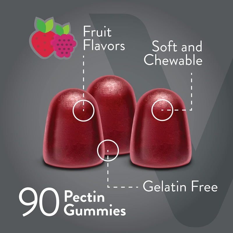 Viteey Prebiotic Fiber Gummies for Adults, 7g | Gut Health & Digestive Soluble Fiber Supplement Gummies - Zero Sugar Added, Vegan, Gluten-Free - 90 Count 90 Count (Pack of 1)