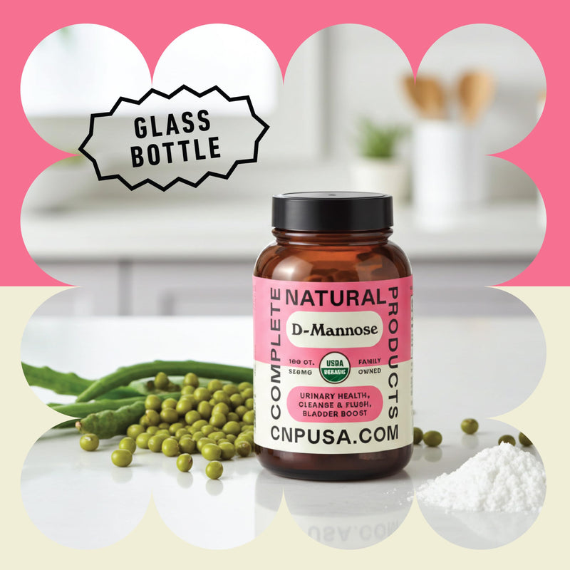 CNP | D Mannose Capsules 520mg - UTI Support, Bladder Urinary Tract Aid | Organic D mannose 520mg capsules for UTI support, urinary tract and bladder health; vegan non GMO, no fillers, kosher 100 Count (Pack of 1)