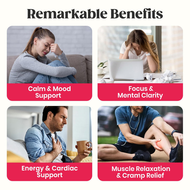 60 Day Supply Magnesium Glycinate 400mg Gummies Sugar Free High Absorption | With Ashwagandha, L-Theanine, CoQ10, Vitamin D3 & B6, Adults & Kids, Stress Relief, Sleep & Calm, Vegan, Gluten Free 60 Count (Pack of 1) V3-raspberry