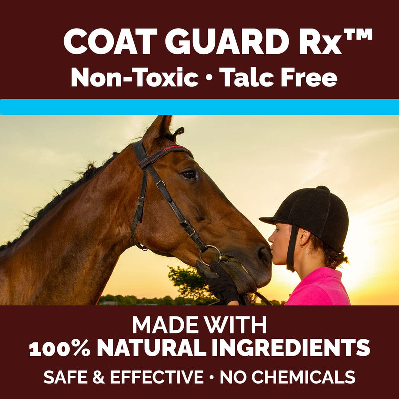 Coat Guard Rx™ Large 16 oz. Daily Preventative Powder for Horses - Coat and Skin treatment & Dry Shampoo for Horses. 16Oz - BeesActive Australia