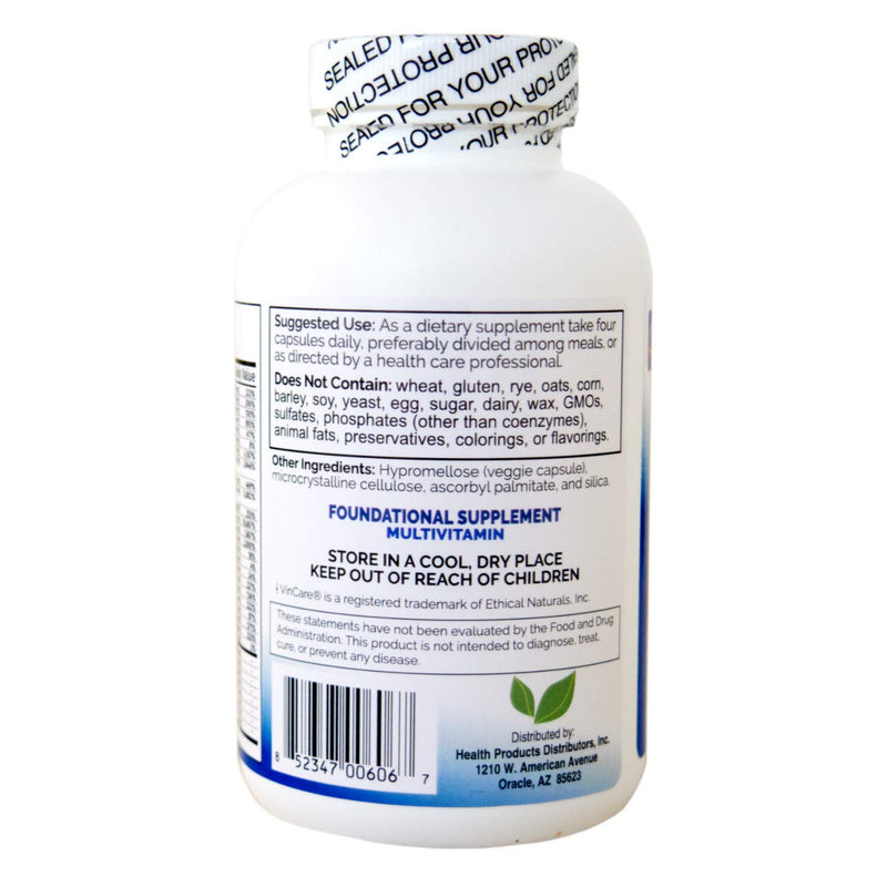 Multi Two (120 Capsules) - Advanced, Full-Spectrum Multivitamin, Mineral, and Cofactor Formula - Coenyzme Vitamins - Veggie Caps