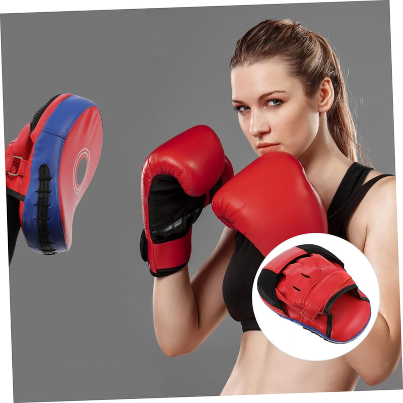 Punch Mitts Boxing Target with Adjustable Wrist Strap Pu Material for Karate Taekwondo MMA Kickboxing Training Gloves 10.16 X 7.56 X 2.76 Inches