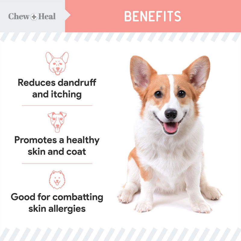 Wild Alaskan Salmon Fish Oil for Dogs - 32 oz. of Fish Oil Formula - Pump Cap Bottle - Contains Omega-3 and 6, Vitamin D, EPA, and DHA for Healthy Skin and Coat 32 oz Oil - PawsPlanet Australia