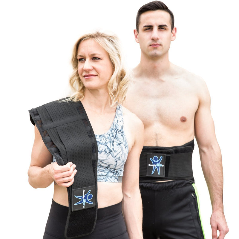 ComfyMed Breathable Mesh Back Brace CM-SB01 (REG 26" to 37") REG 26" to 37" - BeesActive Australia
