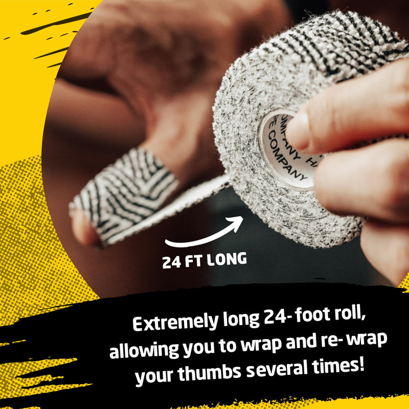 Gym & Hook Grip Tape - Thumb & Finger Protection - for Cross Training, Weightlifting, Gymnastics & More - Stretchy Adhesive Athletic Weightlifting Tape - 24 ft Long 3 Pack Aqua La Vista - BeesActive Australia