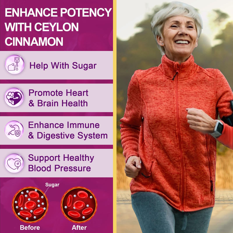 ZEBORA Premium Berberine HCL 1200 mg, Berberine Supplement with Ceylon Cinnamon, ALA & Capric Acid, Supports Immune, Gastrointestinal & Antioxidant, Non-GMO, 120 Capsules 120 Count (Pack of 1)