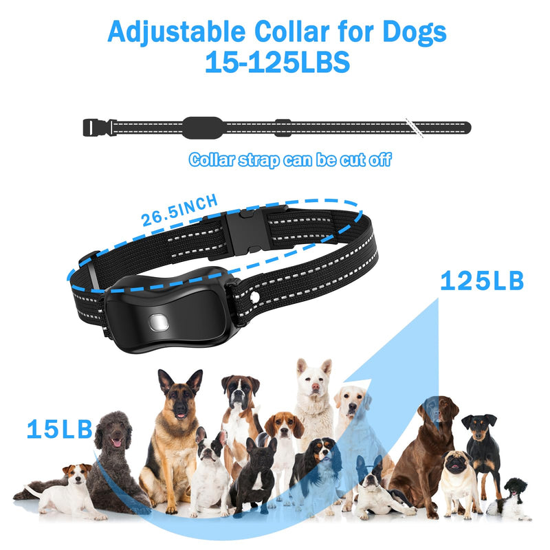 Dog Training Collar with Remote 3300Ft, Dog Shock Collar with Remote Control, 3 Training Modes, IPX7 Waterproof Rechargeable E-Collar Fit for Large Mid Small Dog - BeesActive Australia