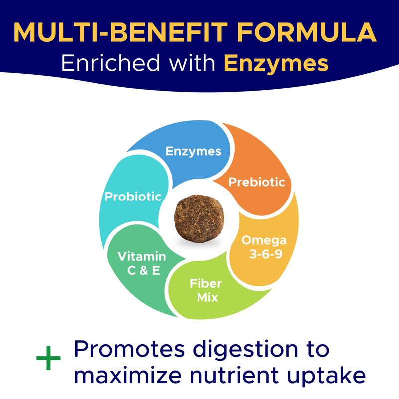 Probiotics for Dogs + Digestive Enzymes - Omega & Pumpkin - Gut Health & Immunity Support - Relieves Diarrhea, Gas, Constipation, Improve Digestion - Made in USA - 100 Soft Chews - Jerky - BeesActive Australia