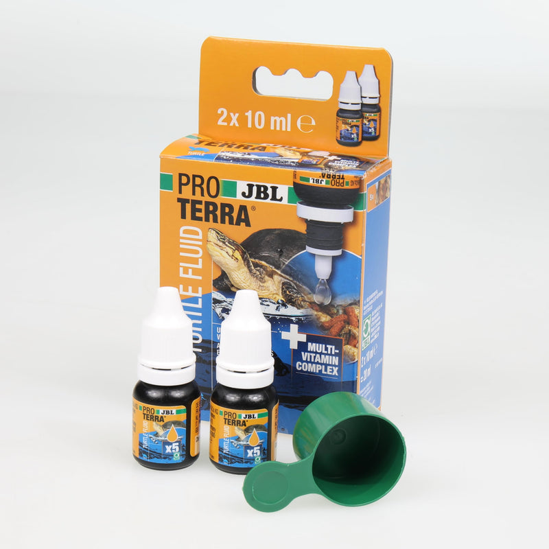 JBL Proterra Turtle Fluid 2x10 ml Liquid multivitamins for all marsh and water turtles - BeesActive Australia