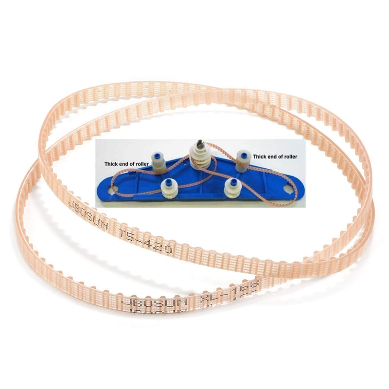 Pool Cleaner Drive Belts Replacement for Aquabot Parts 3302 A3302PK Belts (4)