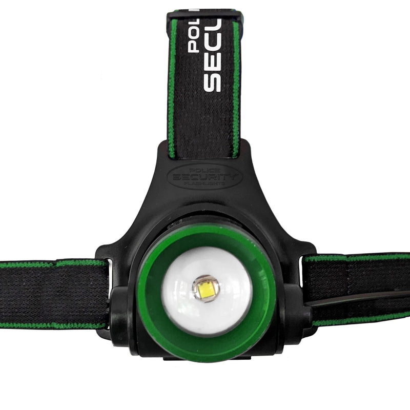 Police Security Blackout-R Headlamp Flashlight - Ultra-Bright Rechargeable Headlamp 850 Lumens