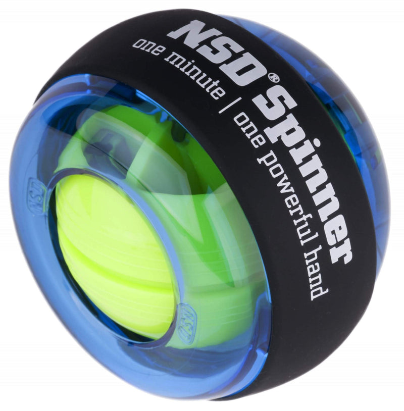 NSD Power Essential Spinner Gyro Hand Grip Strengthener Wrist Forearm Exerciser Blue