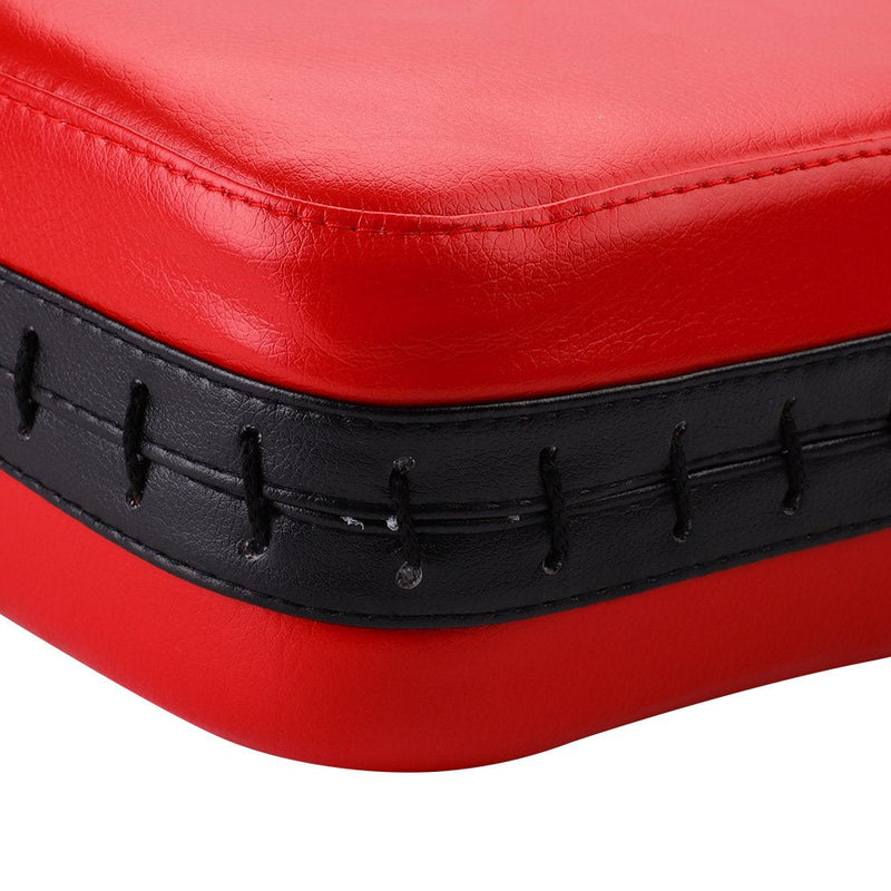 Brrnoo 2-in-1 Punching Mitts and Kicking Set for Beginners Arts Lovers, Training Hand Foot Target Taekwondo Kick Training Equipment Red