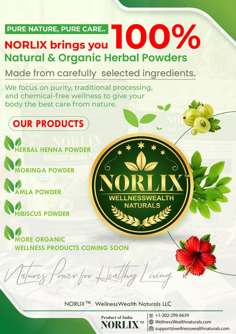 Organic Moringa Leaf Powder, 100% Pure Organic Superfood, Plant-Based, 100G (3.5 OZ).