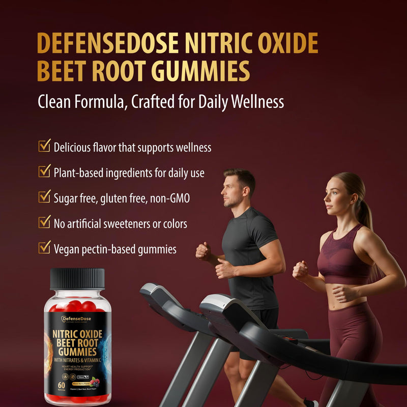 Beet Root Gummies - Advanced Nitric Oxide Blood Pressure & Heart Soft Chews Support Supplement - Men Women Natural Chewable Beets for Cardiovascular Health & Energy - Sugar-Free Vegan | Advanced Nitric Oxide, Heart Support Supplement, Natural Chewable ...