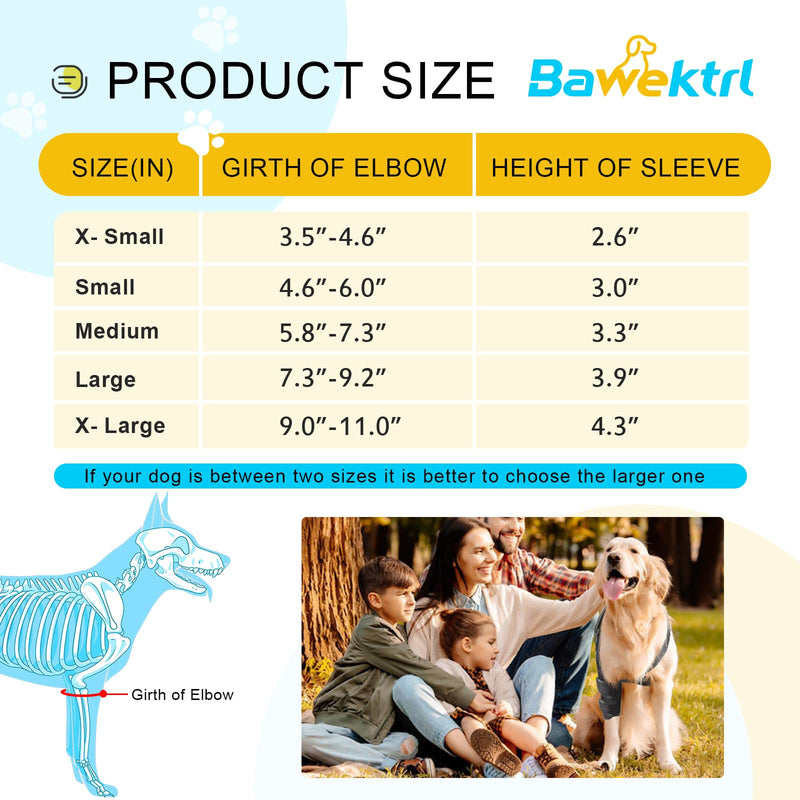 Dog Elbow Protector for Front Leg, Adjustable Shoulder Brace Metal Splint for Hygroma, Arthritis, Dysplasia Relief, Prevents Calluses & Pressure Sores from Hard Floors, Aids Wound Healing S-Right