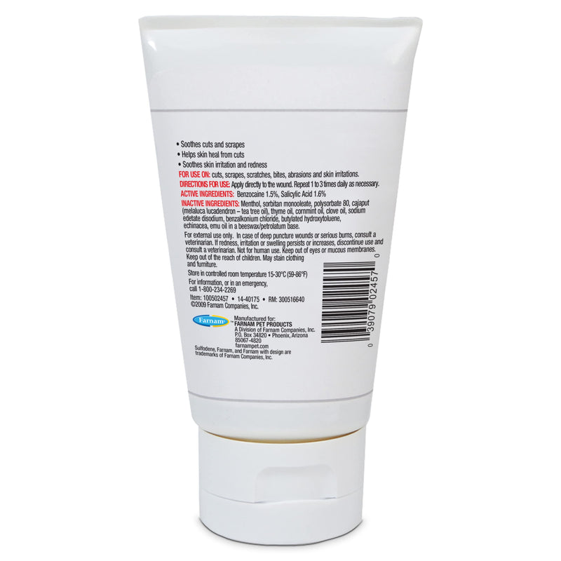 Sulfodene Dog Wound Care Ointment, Relieves Pain & Prevents Infection For Dog Cuts, Scrapes, Bites and Injuries, 2 Ounce - BeesActive Australia